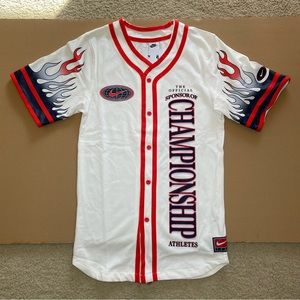 Nike Americana Top Sail/Habanero Red Style Champion DV9642-133 Men’s Size Small